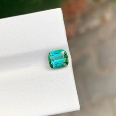 1.85 carati di tormalina laguna naturale sfusa a forma di cuscino per anello