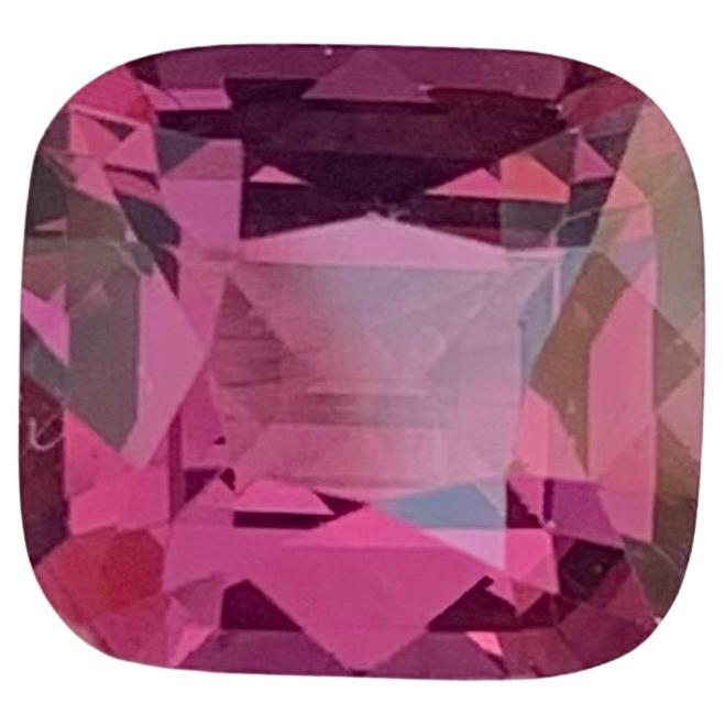 1.85 Carat Natural Loose Maroon Pink Spinel Gemstone From Myanmar