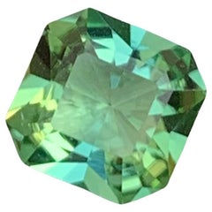 Gema cuadrada de turmalina natural suelta de 1,85 quilates para joyería