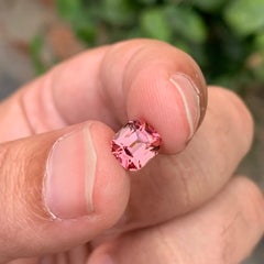1,85 Karat Natürlicher loser rosa Turmalin Kissenform Edelstein