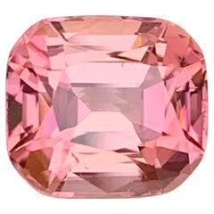 1.85 Carat Natural Loose Pink Tourmaline Cushion Shape Gem
