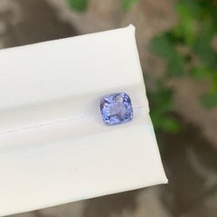 1.85 Carat Natural Loose Purple Spinel Cushion Shape Gemstone