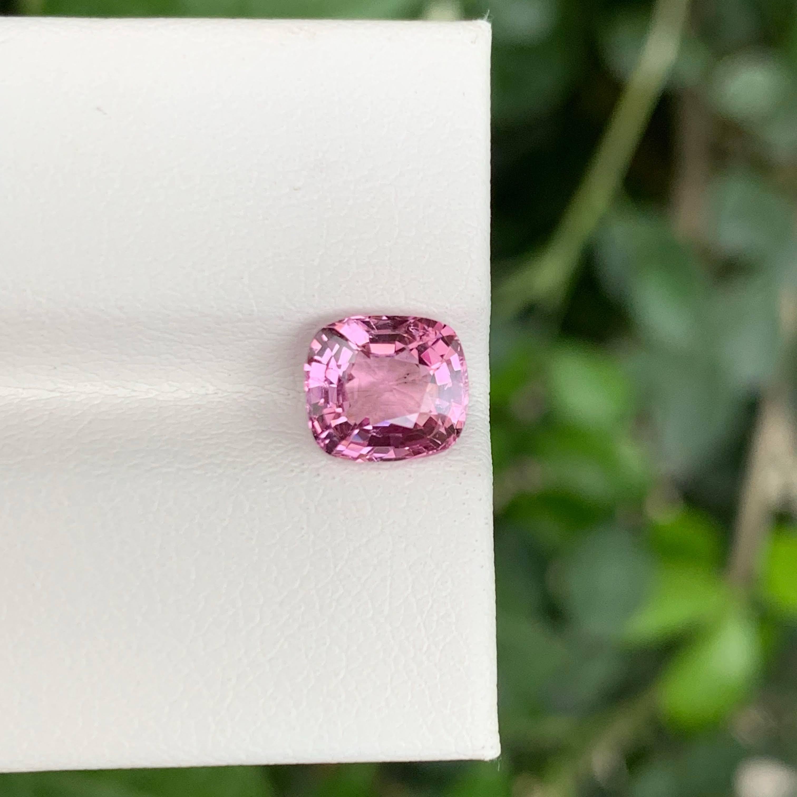 1,85 quilates de espinela rosa violácea natural suelta talla cojín gema birmana en venta 1