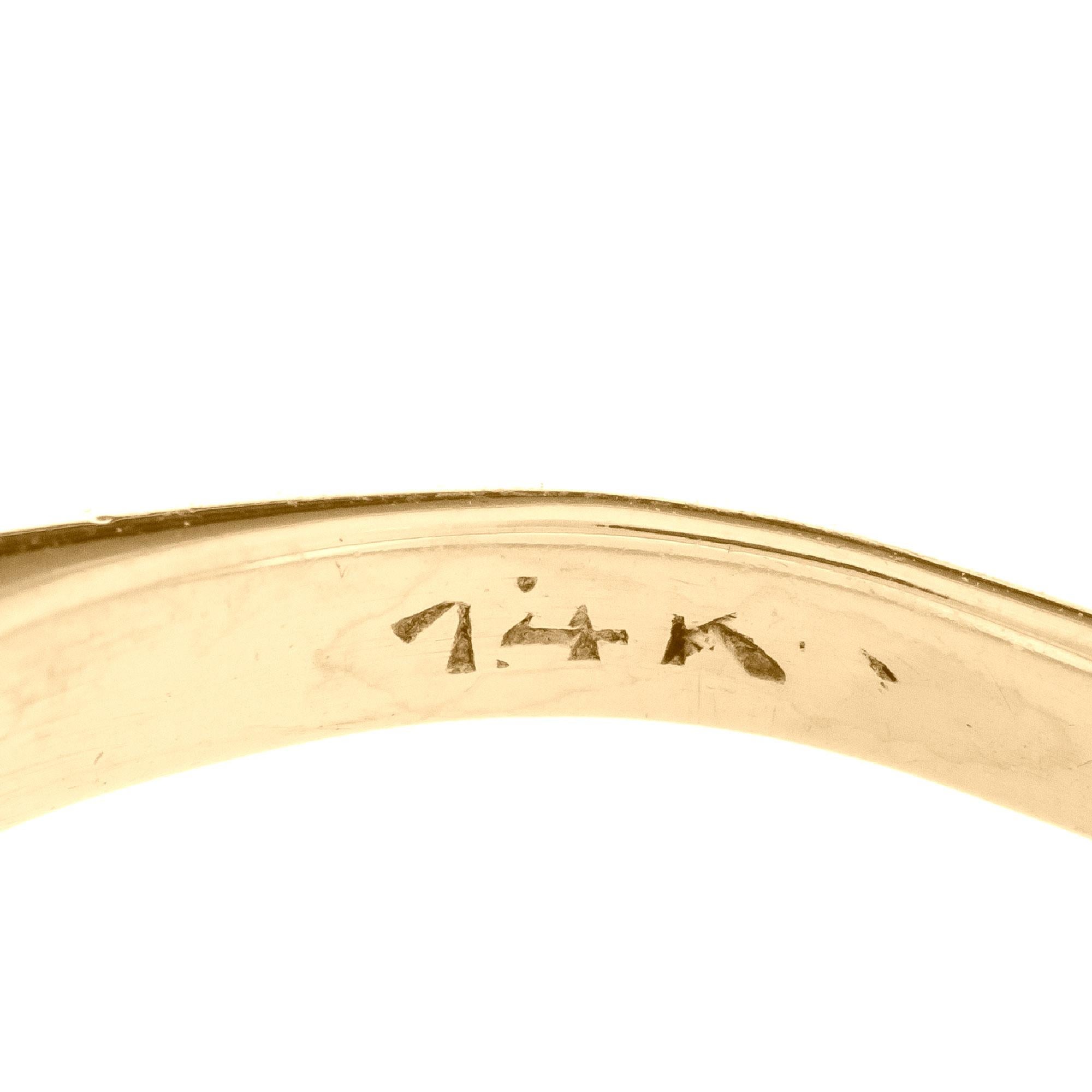 Women's 1.85 Carat Opal Diamond Halo Yellow Gold Engagement Ring