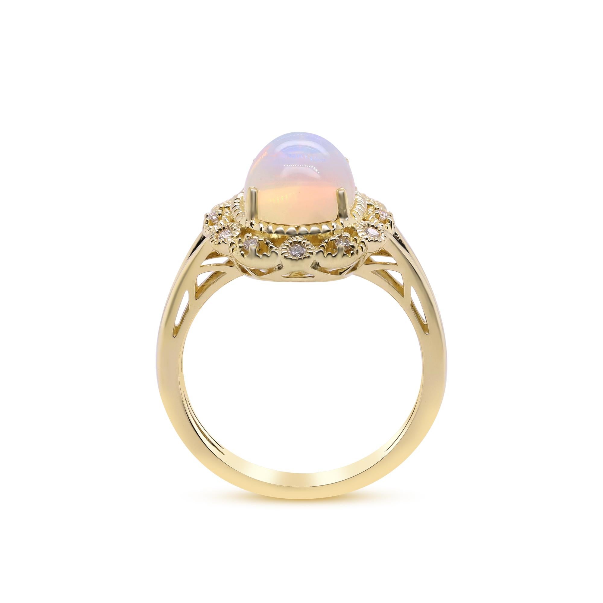 10 carat opal ring