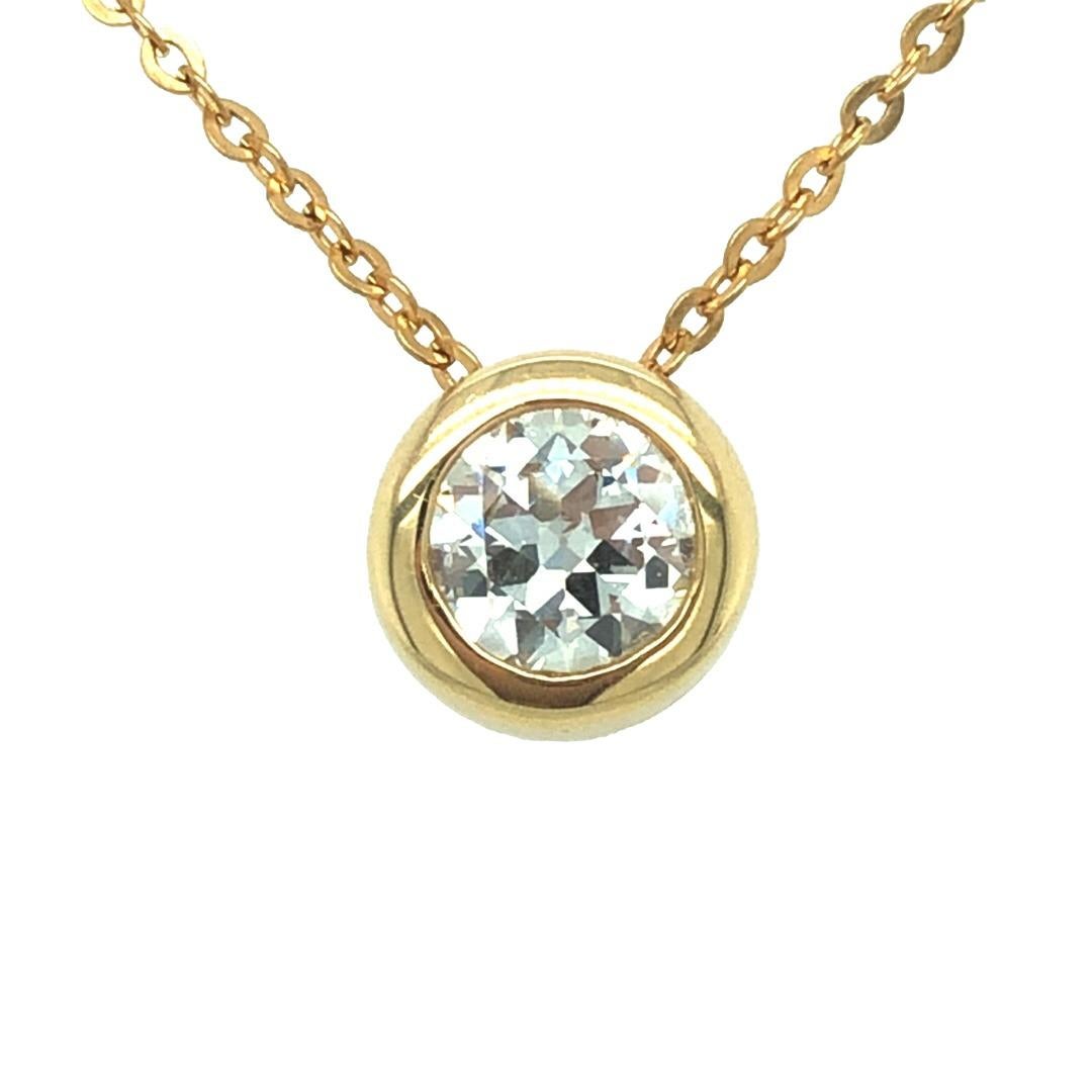 sliding diamond necklace