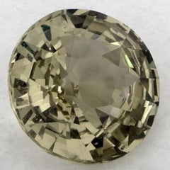 1.85 Karat Grüner Saphir Rund Lose Edelstein