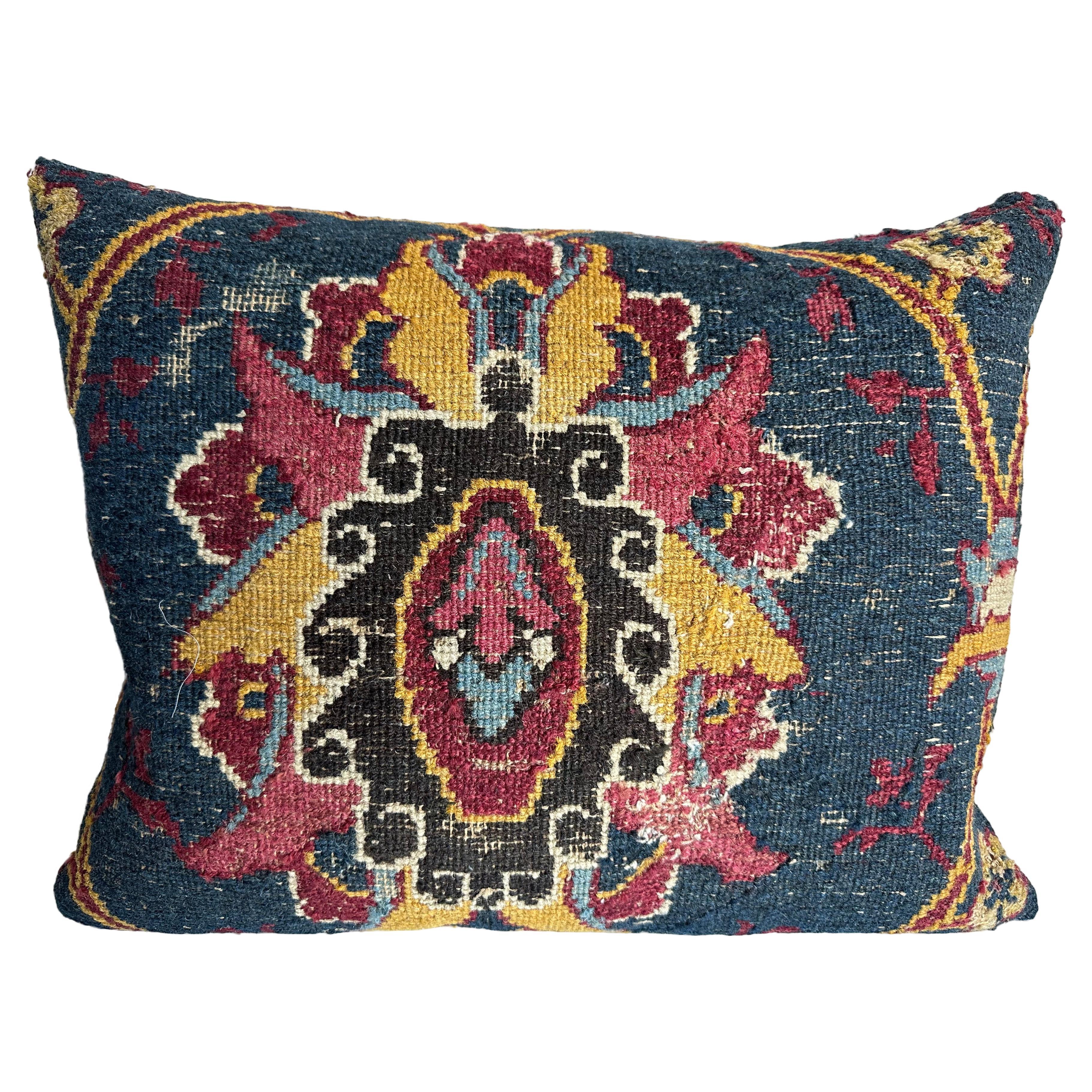 1850 Amritsar Pillow - 20" X 15" For Sale