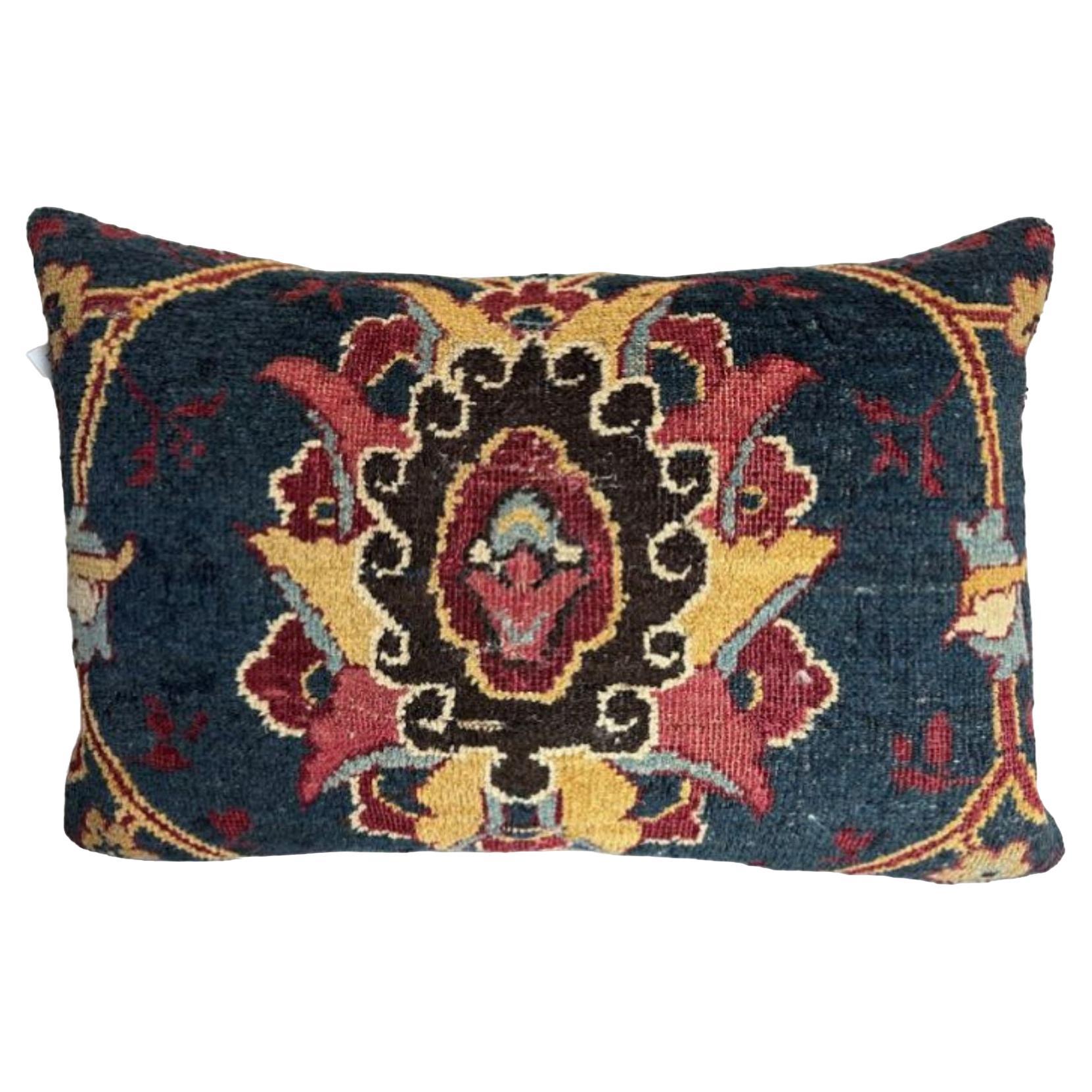 1850 Amritsar Pillow - 24" X 16" For Sale