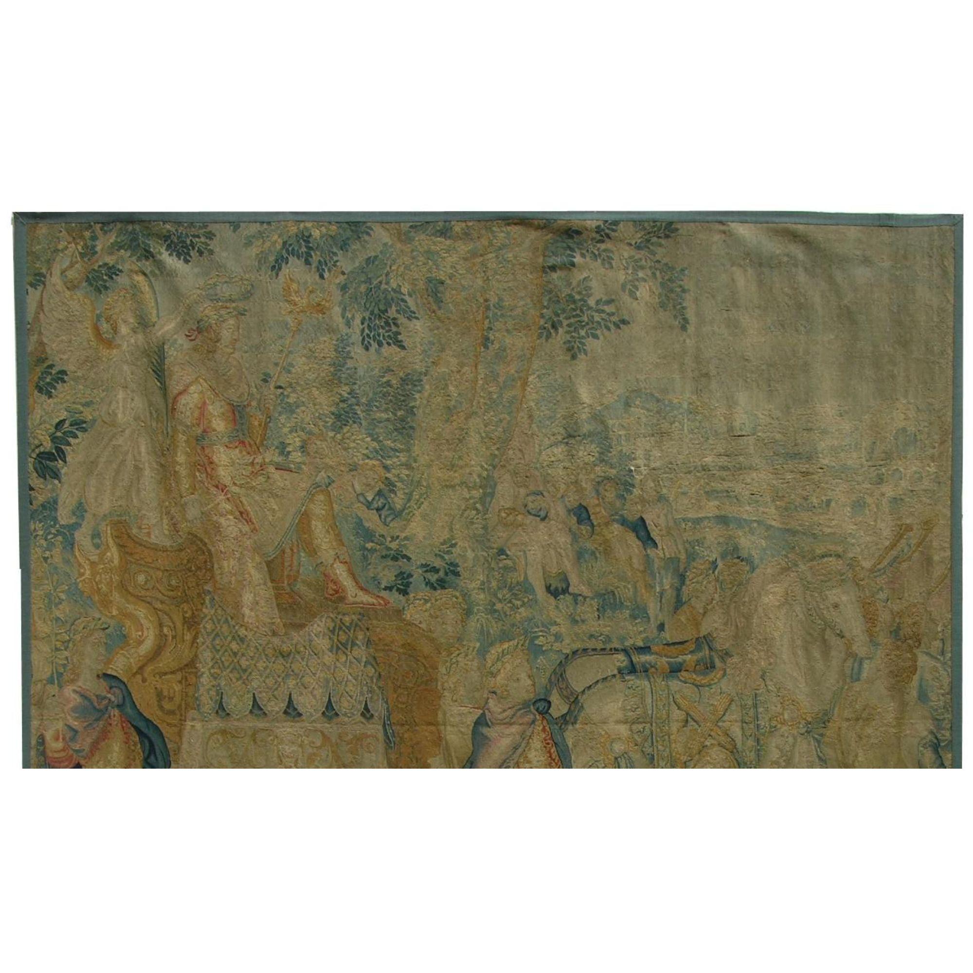 A wall hanging tapestry, simply put, is a textile specifically designed and woven to portray an artistic scene with the intent of hanging it on a wall. Antique tapestries, those that were woven over 100 years ago, are highly sought after collectible