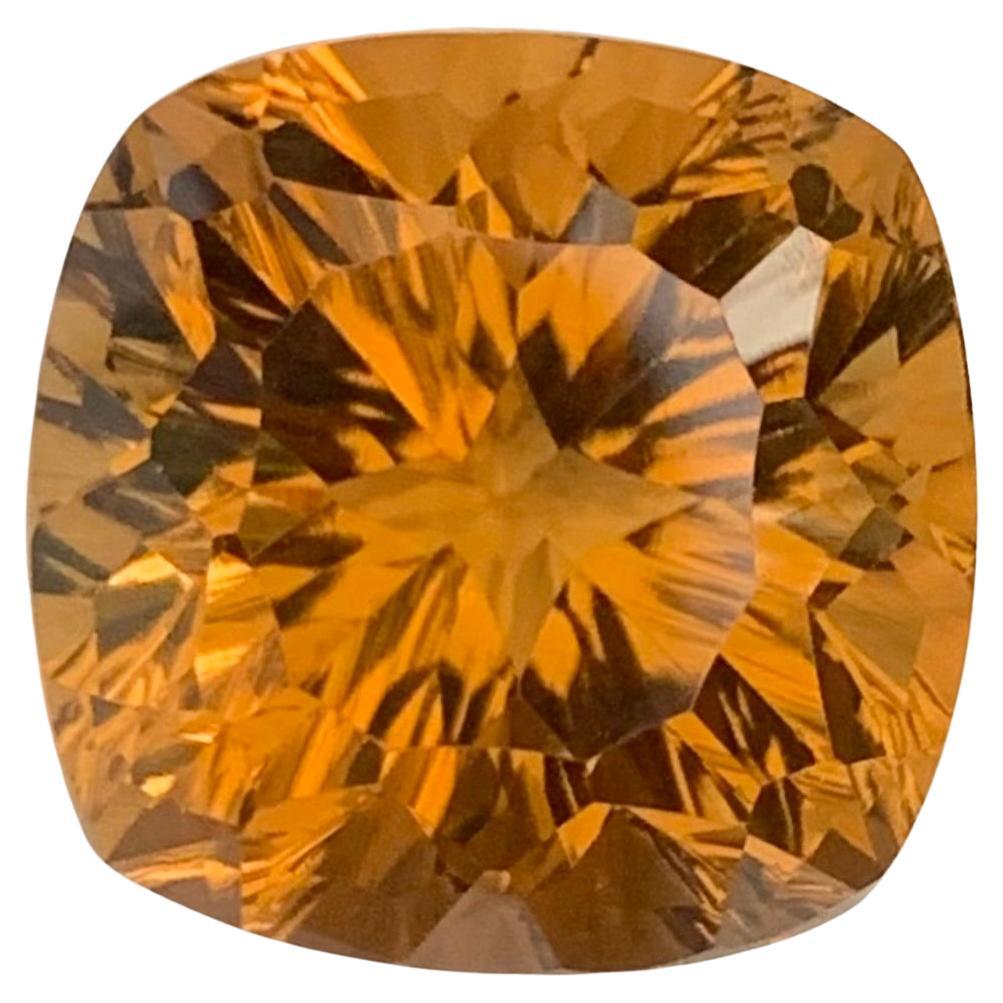 18.50 Carat Natural Loose Honey Citrine Square Shape Gemstone (pierre précieuse de forme carrée en forme de miel) en vente