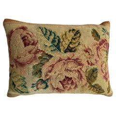1850 English Needlework 14" x 10" Pillow