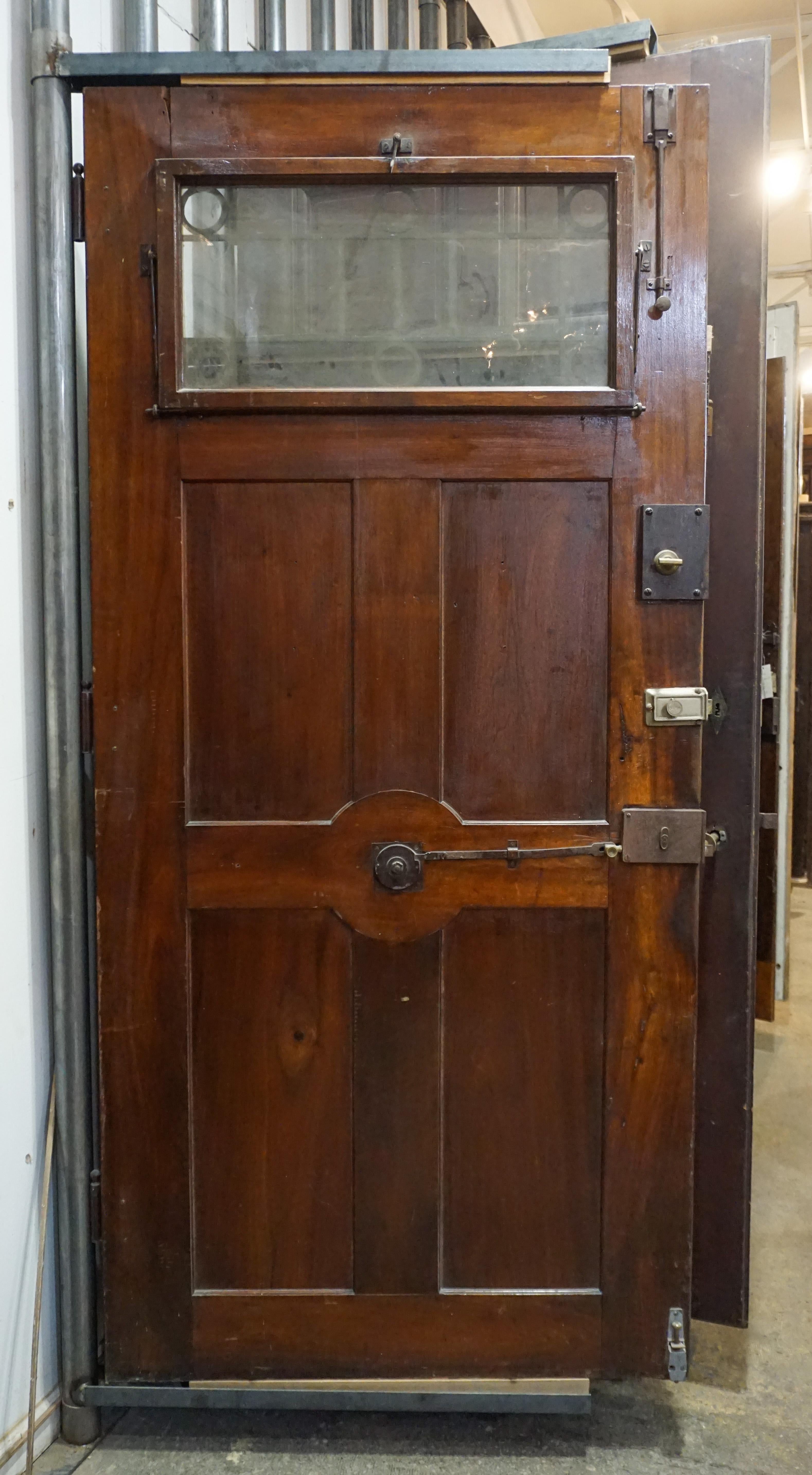 1850 Französische Tür (Eichenholz) im Angebot