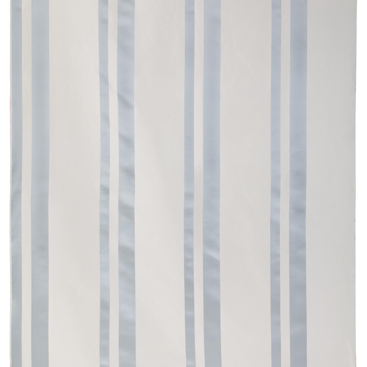This is a semi mechanical Le Roy fabric with a grosgrain back and satin stripes. It is woven on an original loom from the 1850s. The Le Roy fabric belongs to the Antico Setificio Fiorentino archives. This fabric can be used for light upholstery such