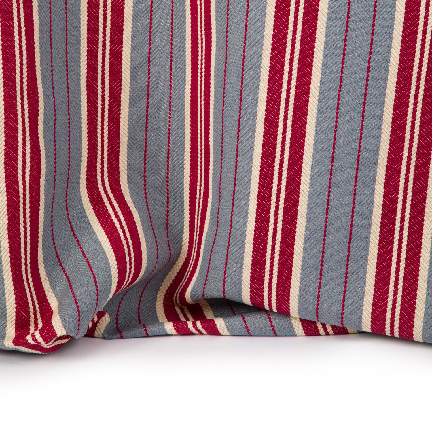 Italian Fabric 1850 Semi Mechanical loom striped Spinone Melange, Florence, Italy For Sale