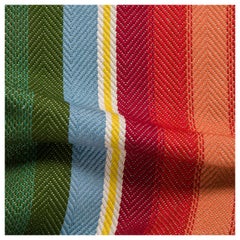 Fabric 1850 Semi Mechanical loom striped Spinone Melange, Florence, Italy