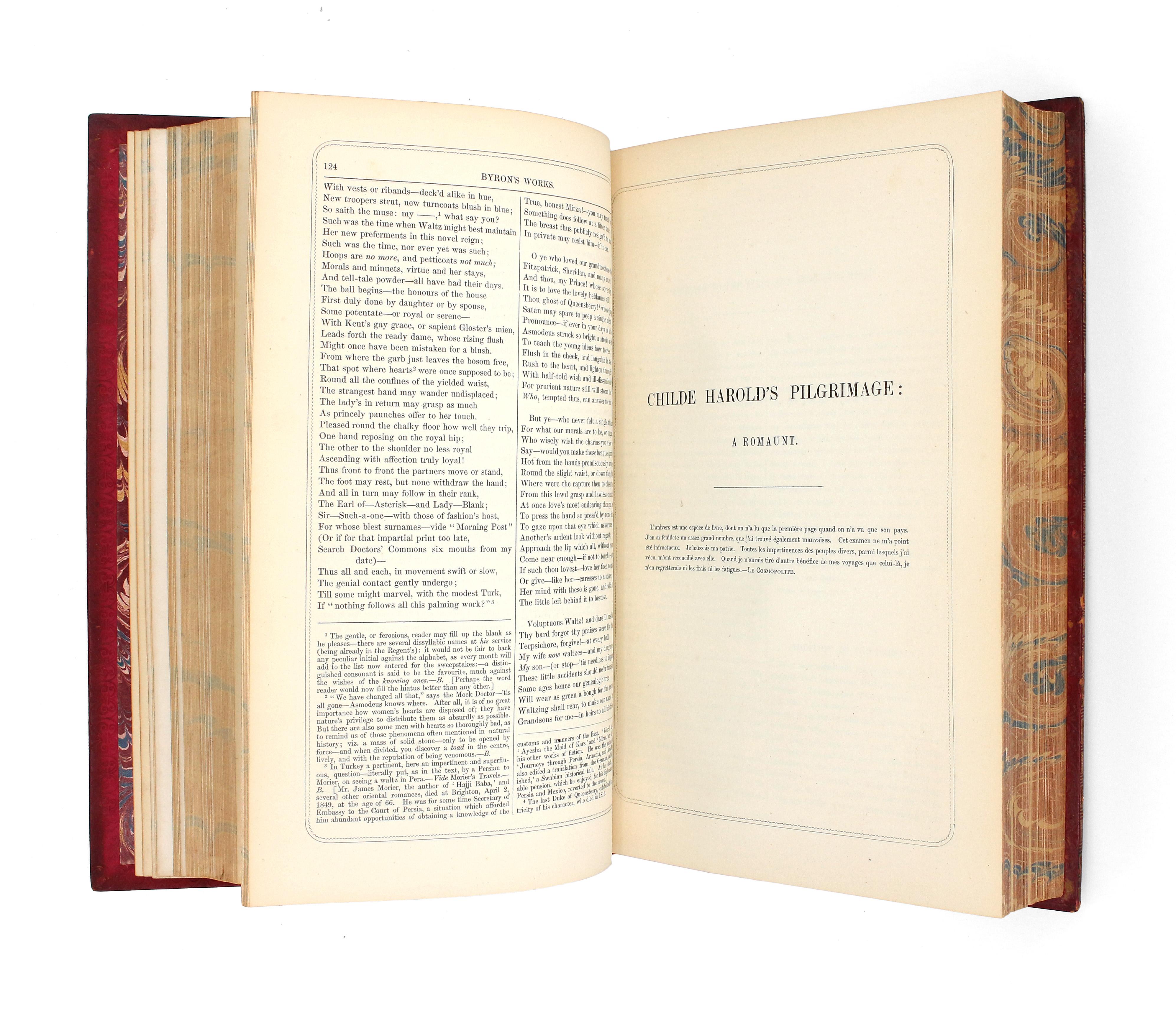 1850 Zweibändige Ausgabe von Lord Byrons illustrierten Werken im Angebot 2