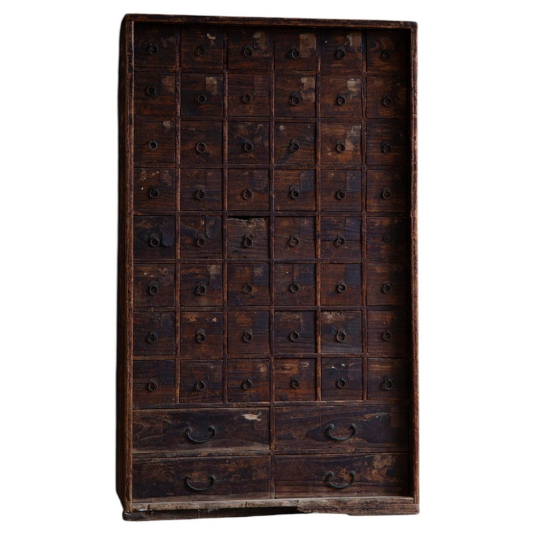 Meuble d'apothicaire ancien chinois