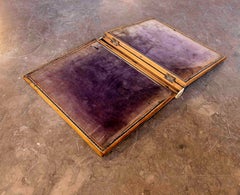 1850s Anglo-Indian Inlaid Book Cover with Intricate Work
