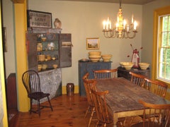 1850s Corner Cupboard Rustic Farm House Pine Cabinet