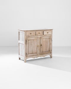 1850s French Bleached Oak Buffet