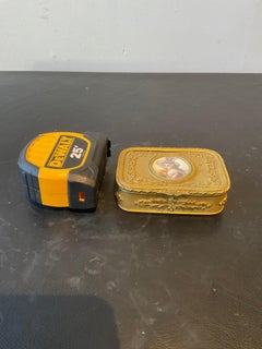 1850s French Bronze Portrait Box