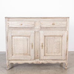 1850s French Carved Oak Buffet