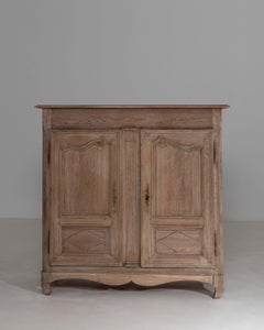 1850s French Louis XV Style Oak Armoire