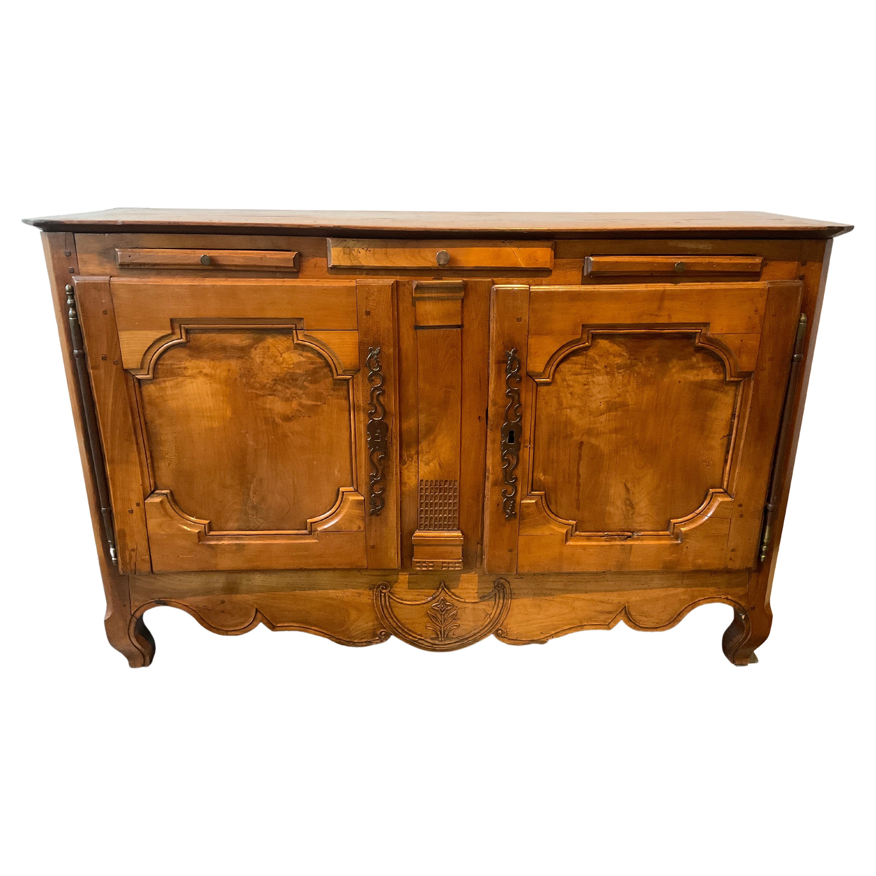 1850s French Provincial Buffet For Sale