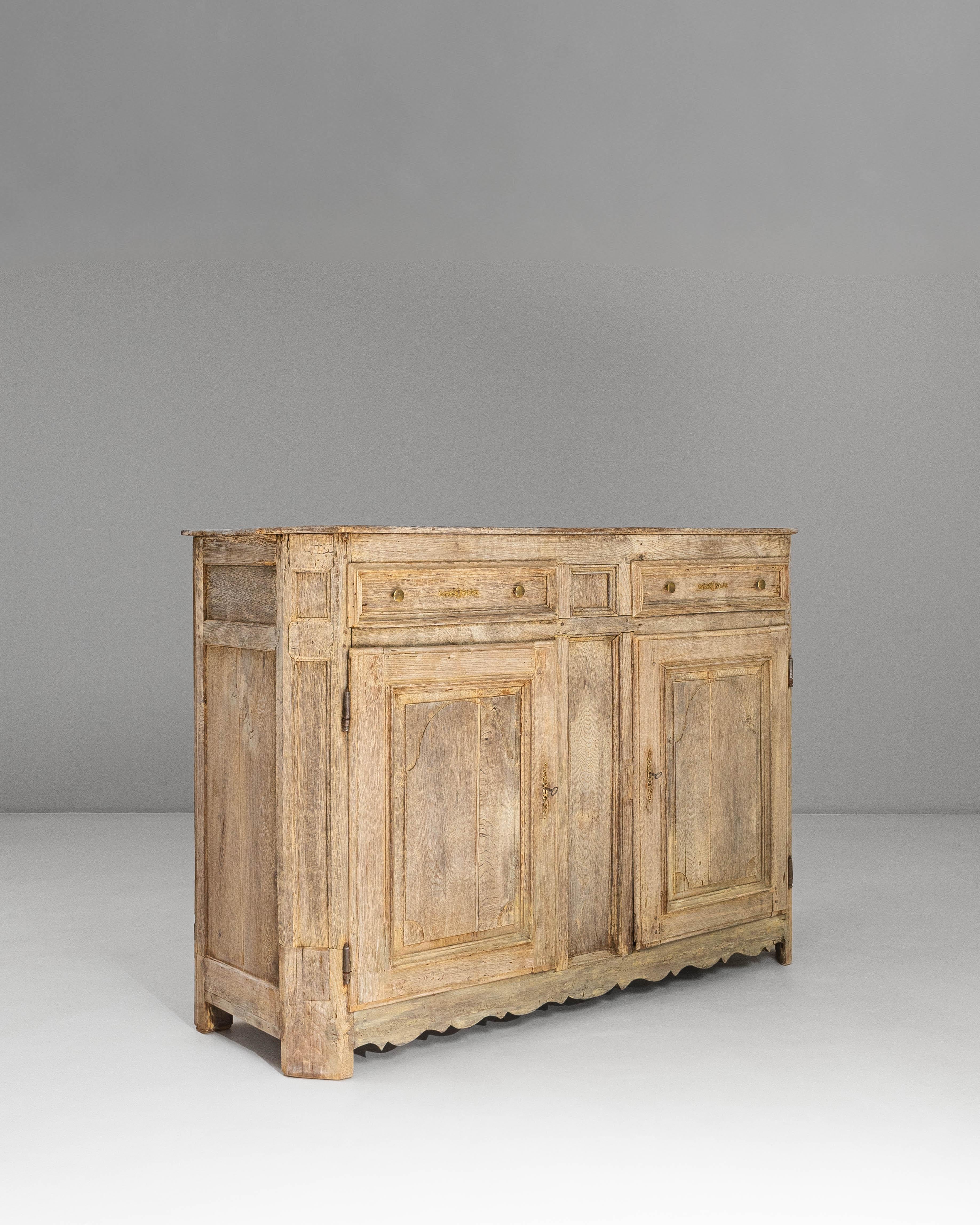 1850s French Provincial Oak Buffet in vendita 5