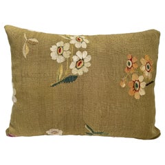 1850s French Tapestry Pillow