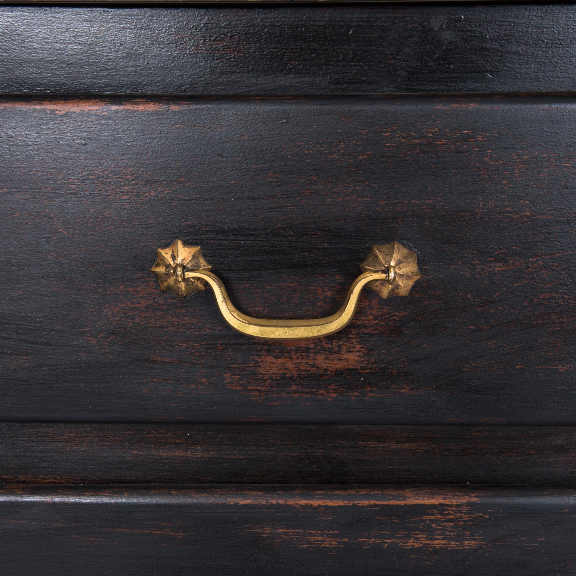 1850s French Wood and Marble Chest of Drawers 1