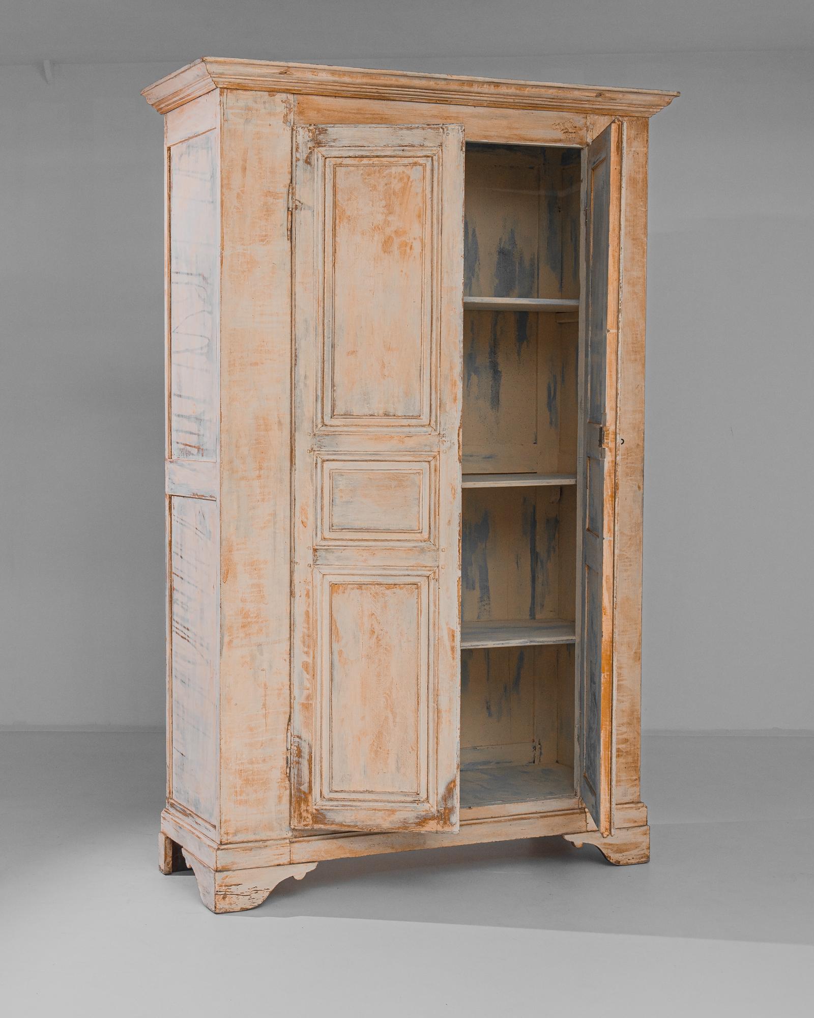 1850s French Wood Patinated Cabinet For Sale 2