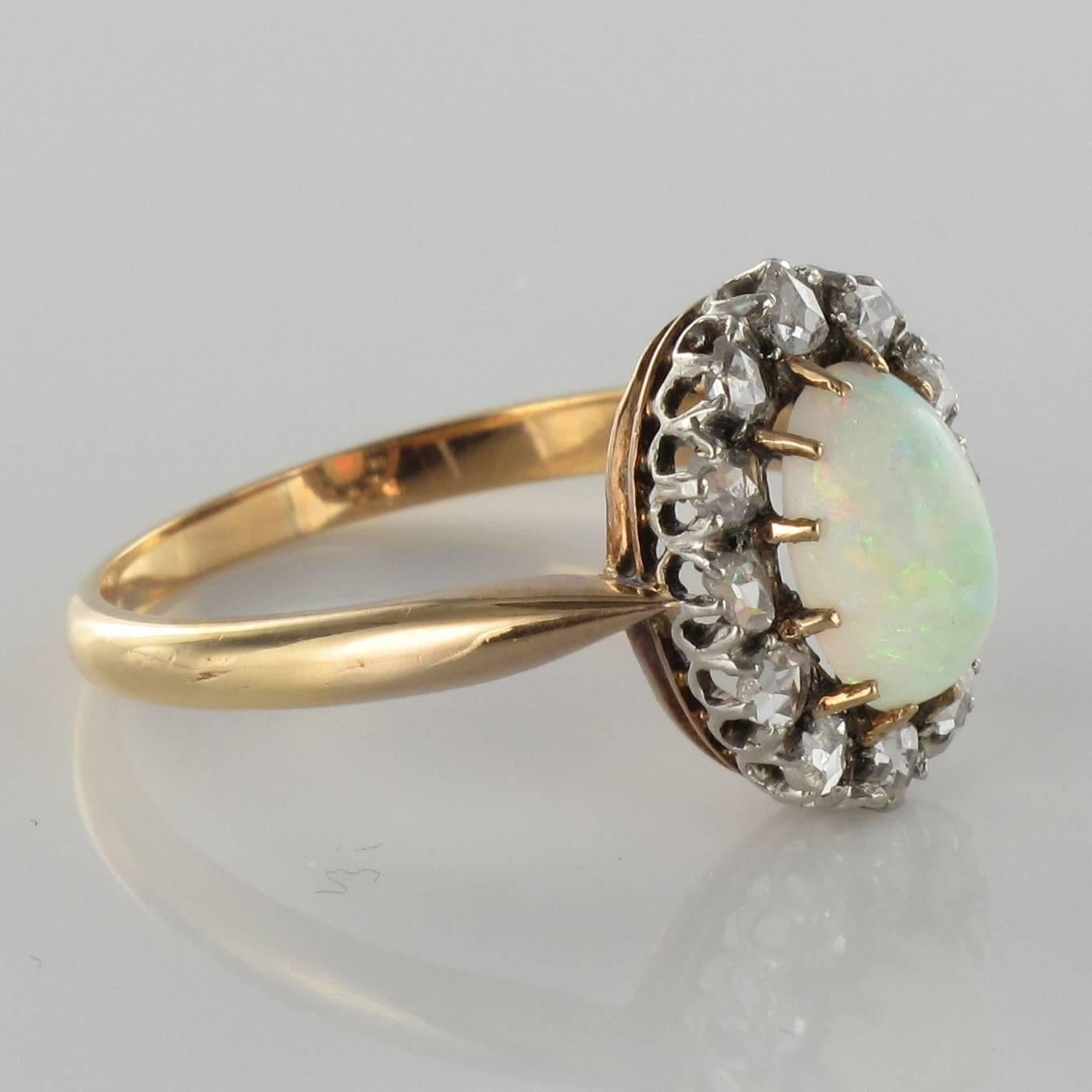 australian opal engagement rings