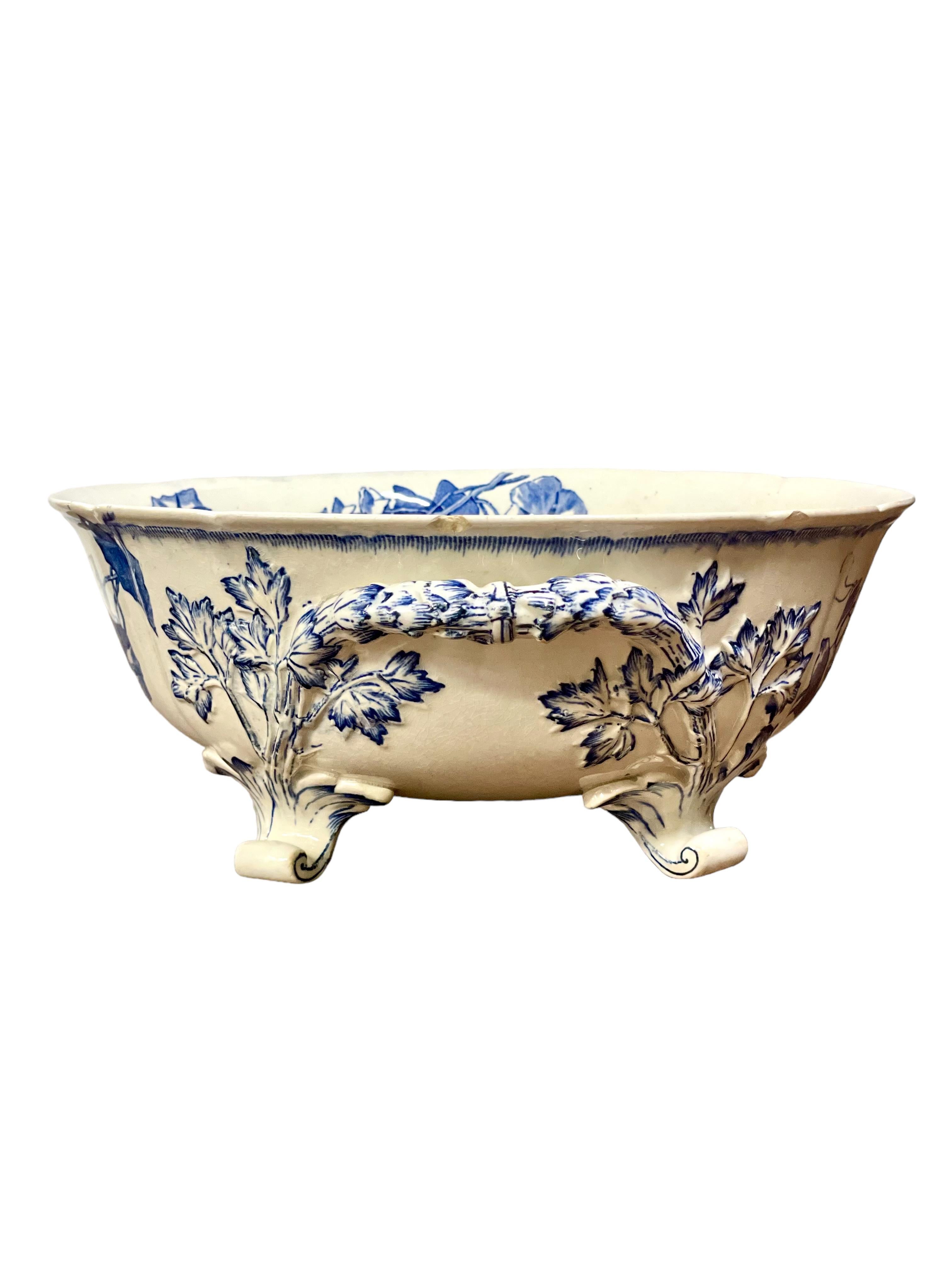 Raro servizio da tavola in maiolica del 1850 