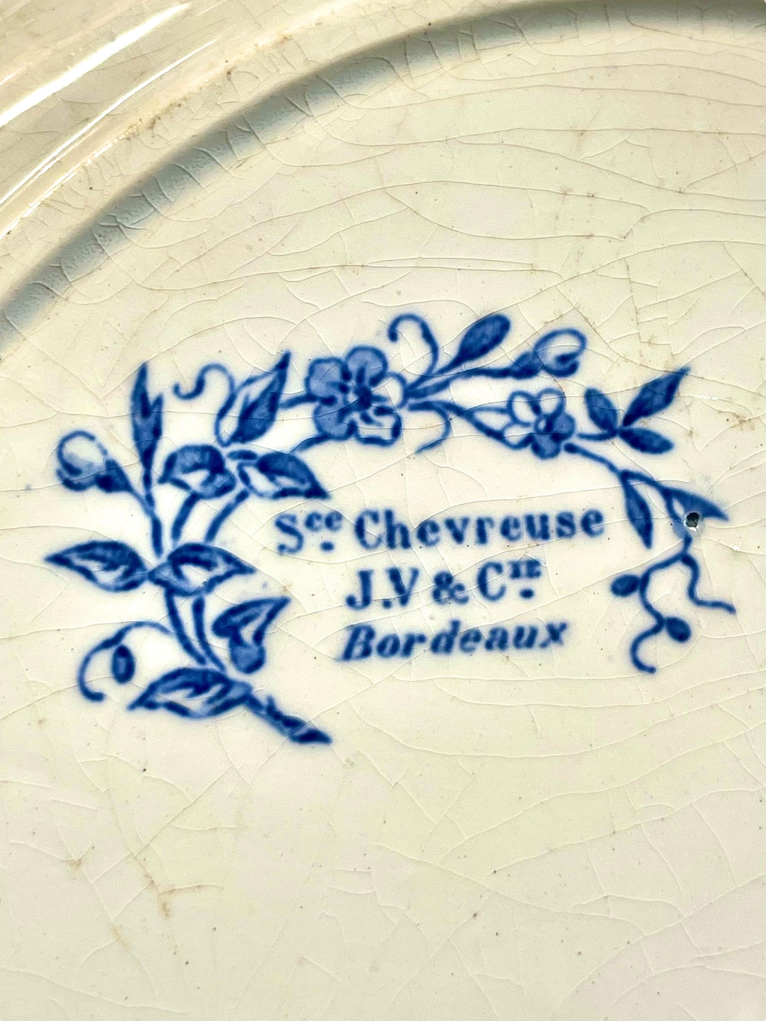 Raro servizio da tavola in maiolica del 1850 