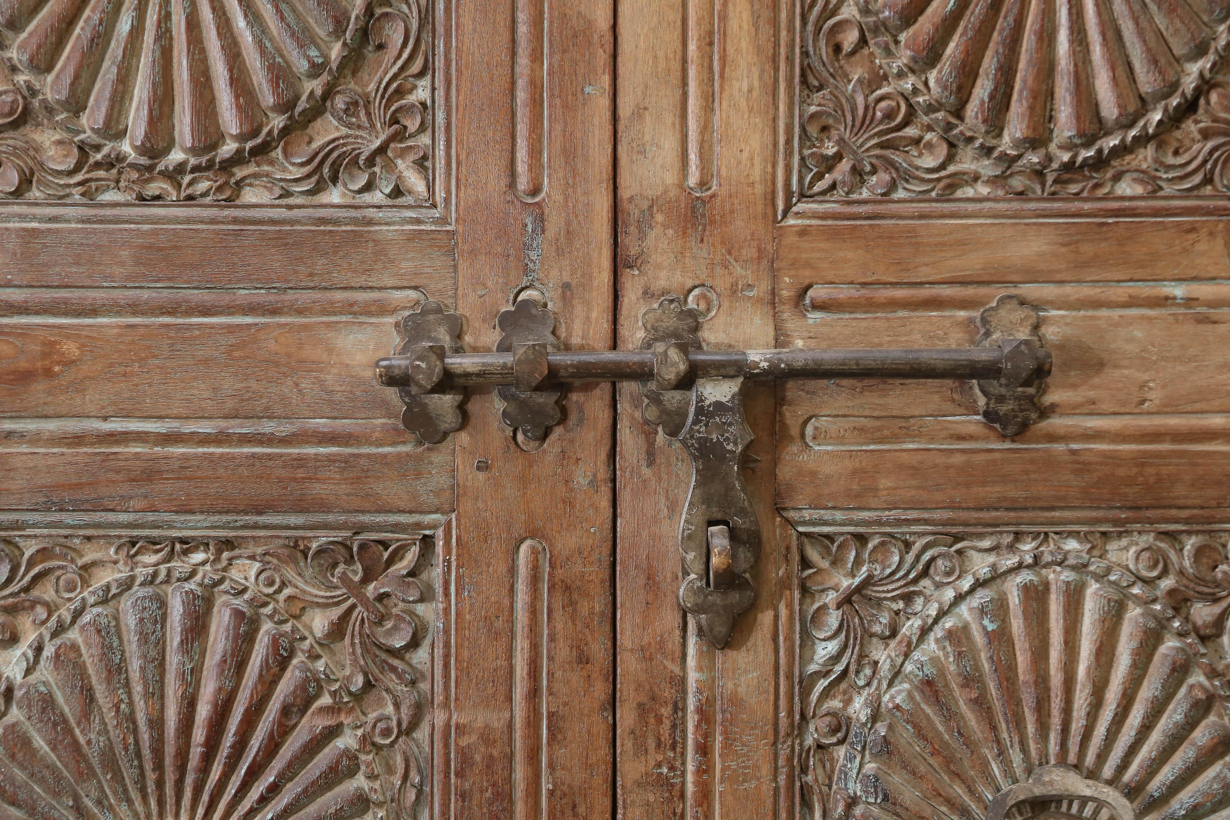 solid teak wood doors