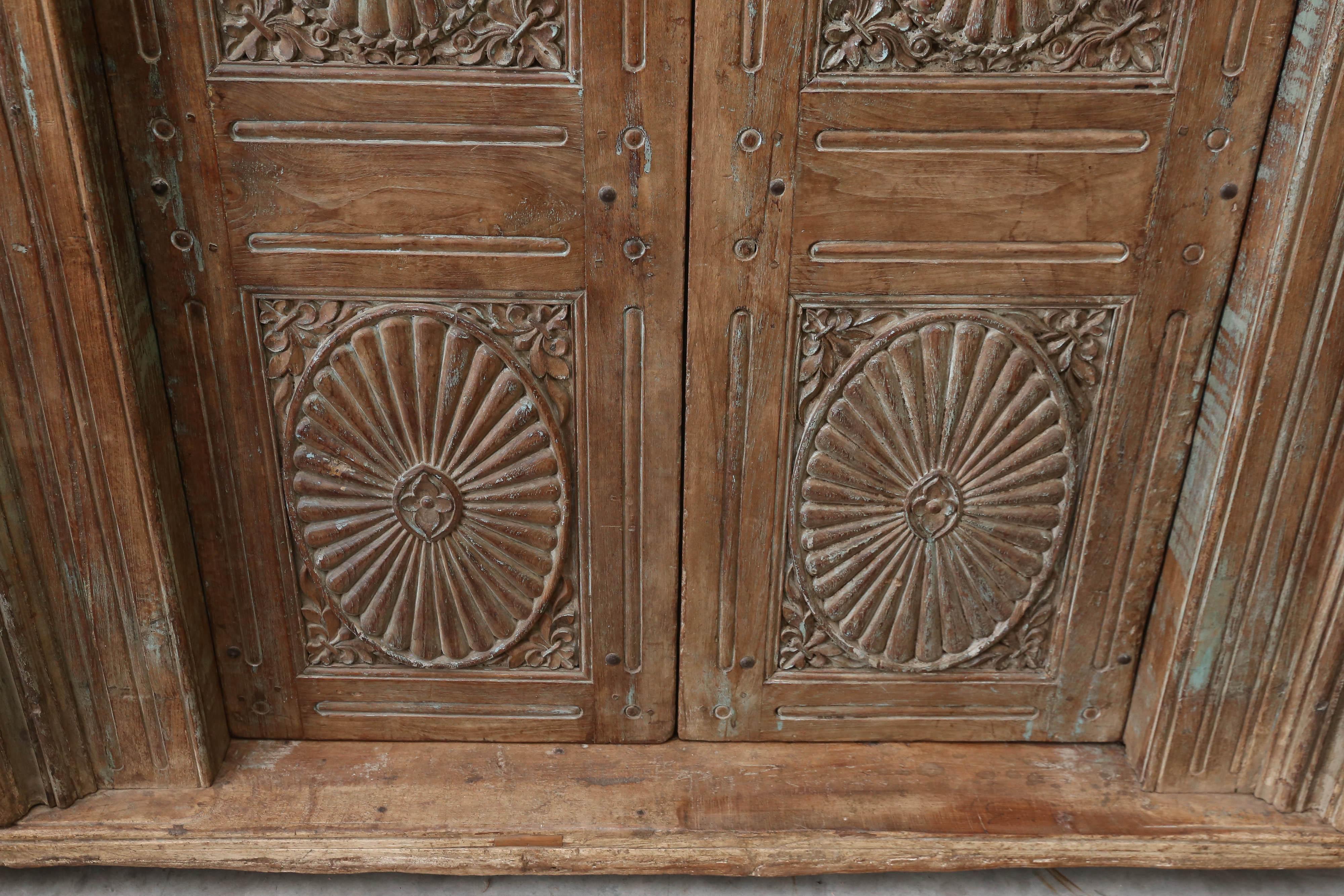 customized teakwood entrance door