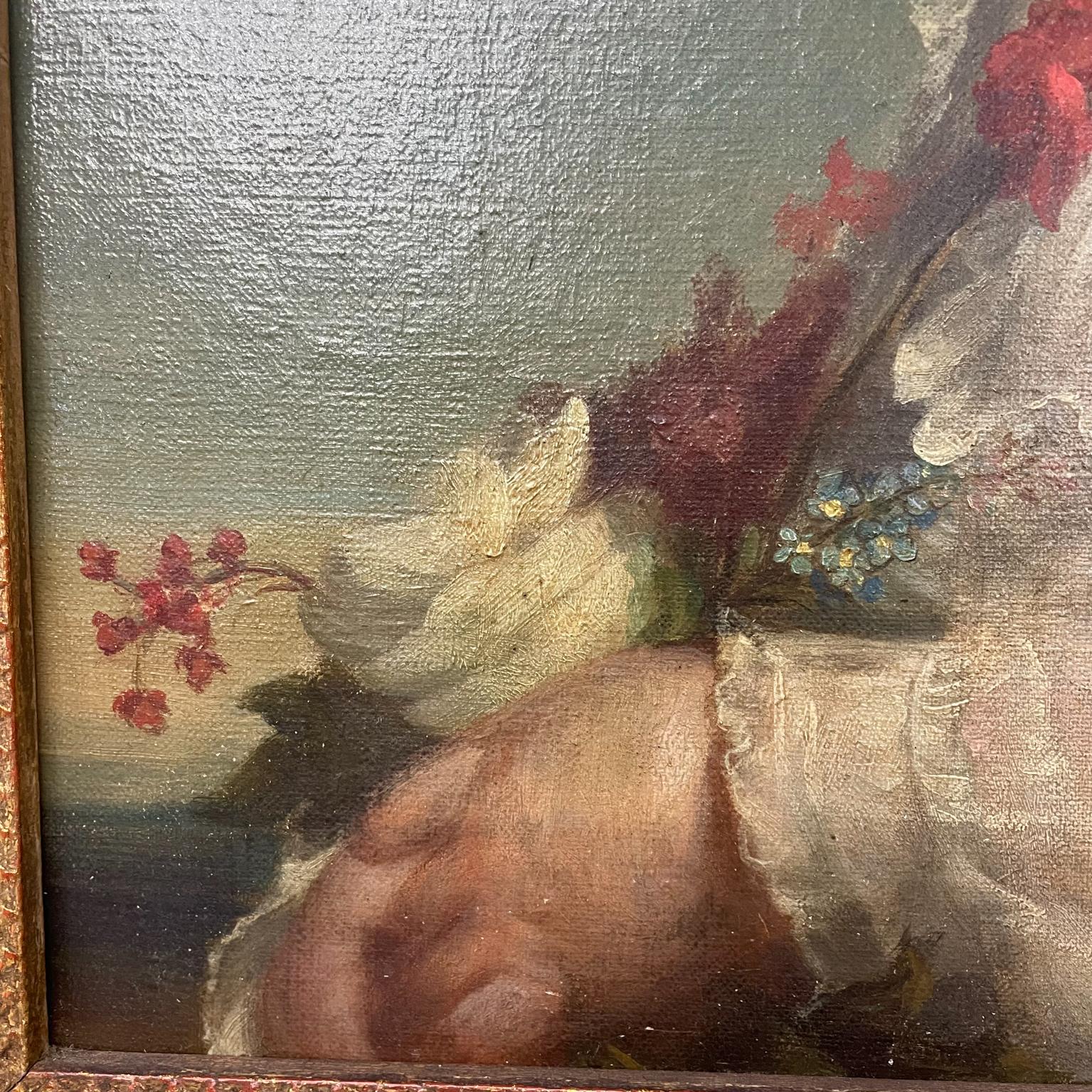 1850s Theodore Kelley Art Antique Oil Portrait Painting Fine Young Blonde Child  In Good Condition In Chula Vista, CA