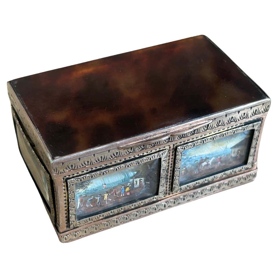 Tortoise Shell Boxes - 86 For Sale at 1stDibs | antique tortoise shell ...