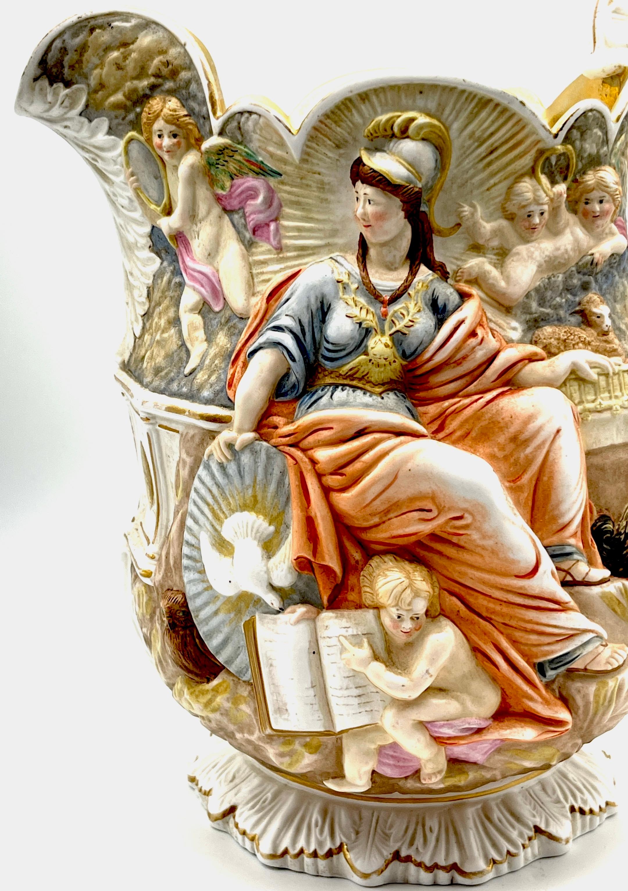 Dipinto a mano Brocca della Grande Esposizione del 1851 
