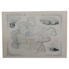 1851 Karte von „Independence Tartary“, Ric. R018