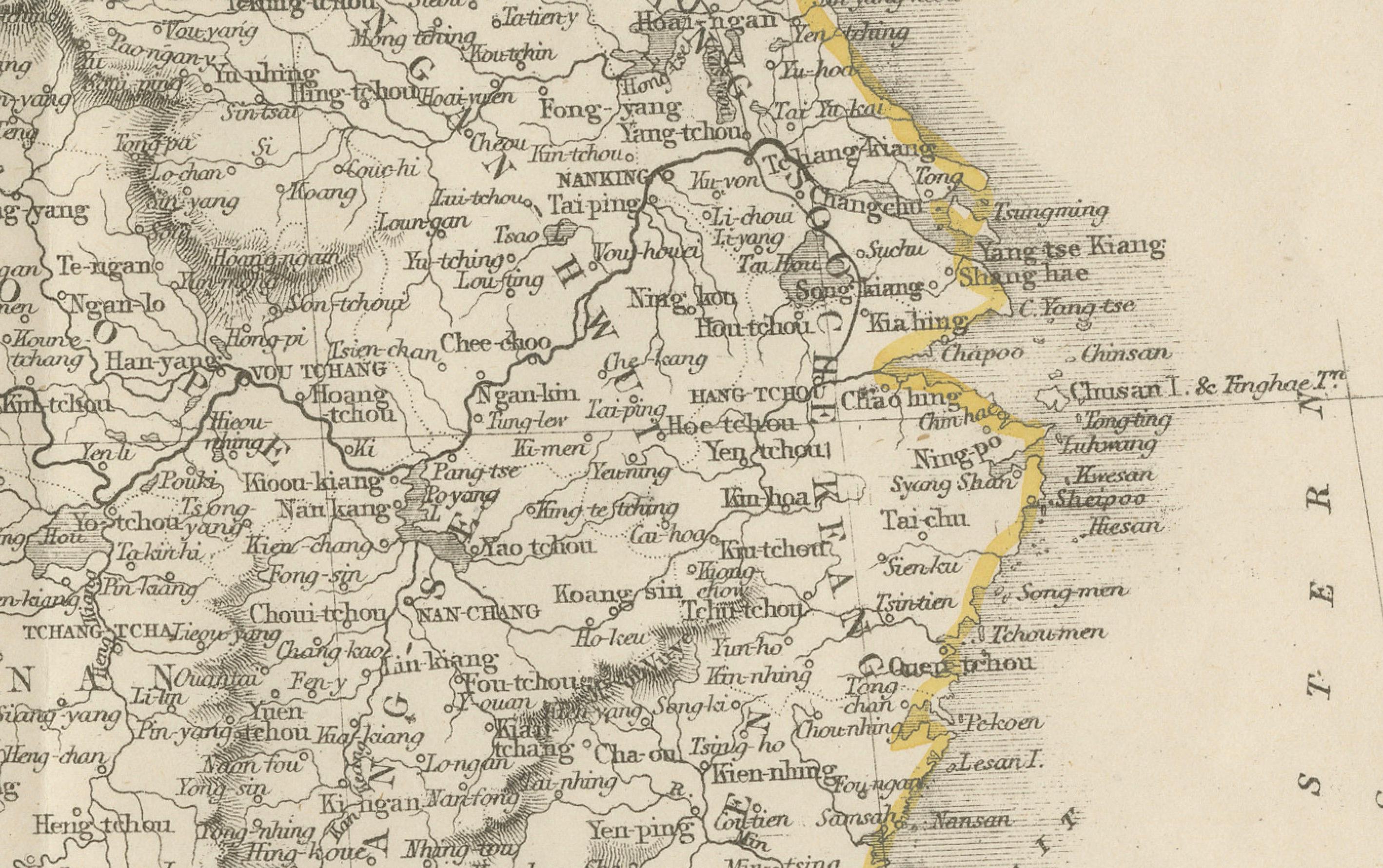 1851 Carte Tallis de la Chine avec le Tibet, Formose et la Birmanie - Gravée par J. Rapkin en vente 2