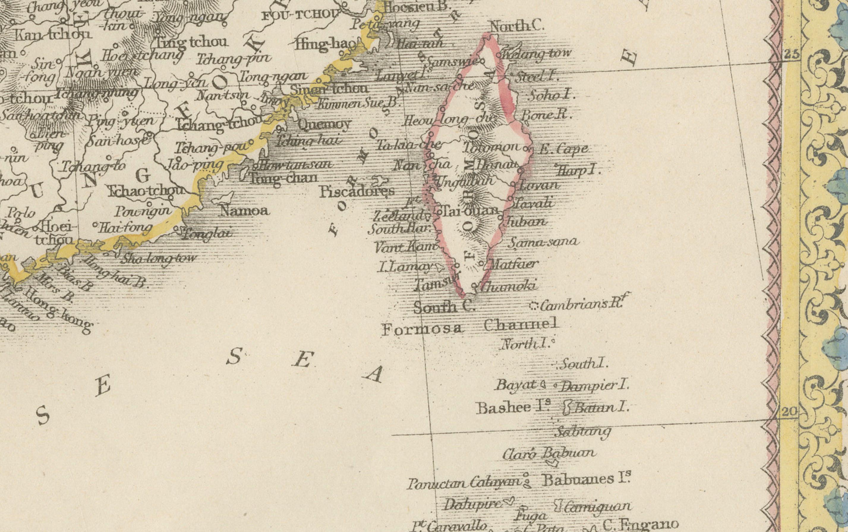 1851 Carte Tallis de la Chine avec le Tibet, Formose et la Birmanie - Gravée par J. Rapkin en vente 4