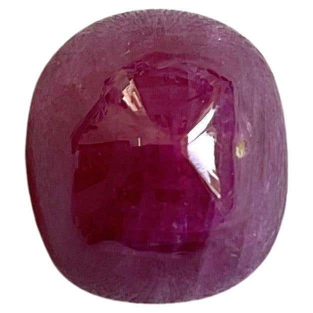 11.03 Carats Burmese No-Heat Ruby Natural Oval Cut stone For Fine ...