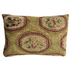 1852 English Needlework 17" x 12" Pillow