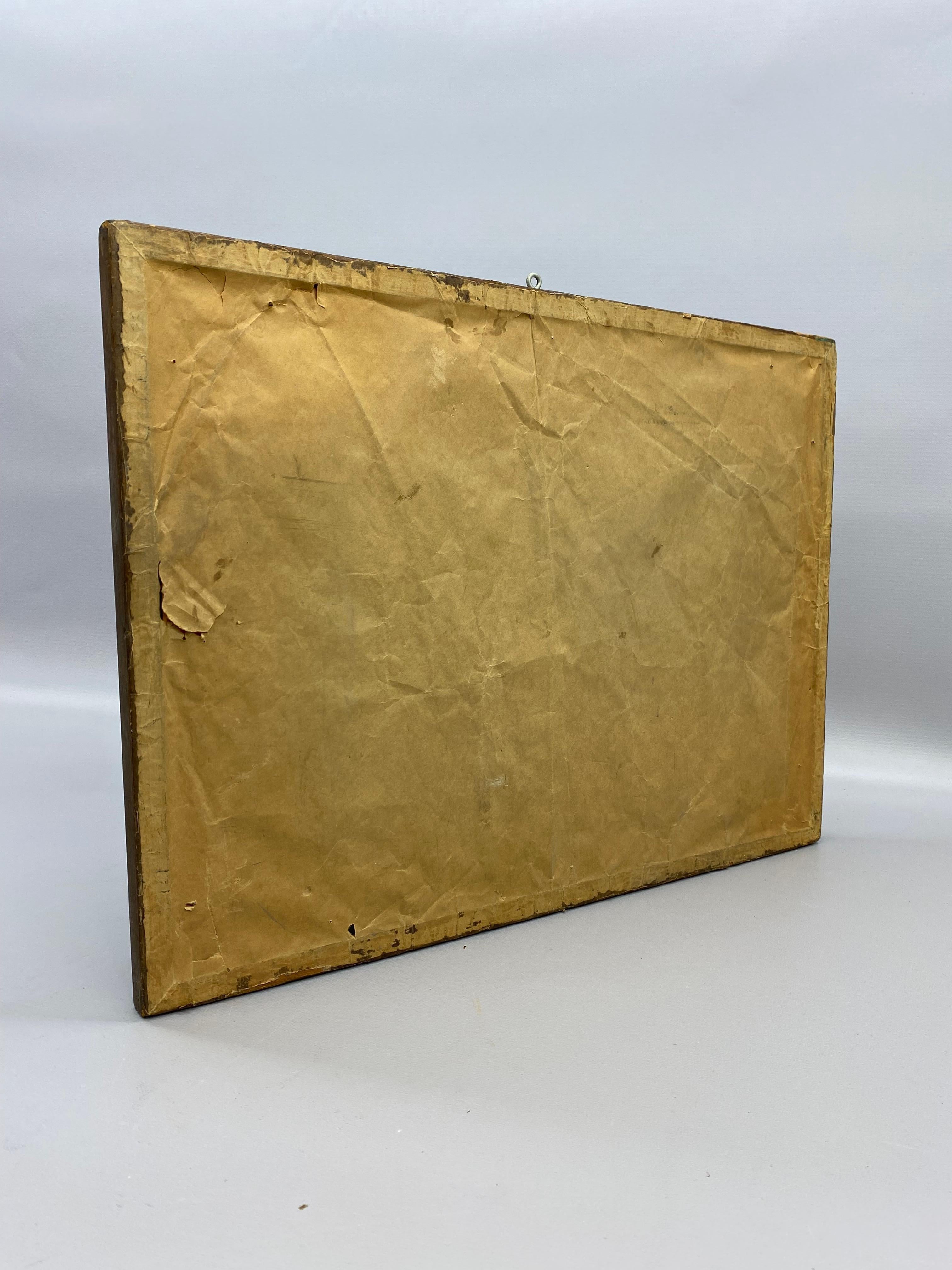 Geometrische Konstruktionskarte von C. W. Knudsen aus dem Jahr 1852 im Zustand „Relativ gut“ im Angebot in Garnerville, NY
