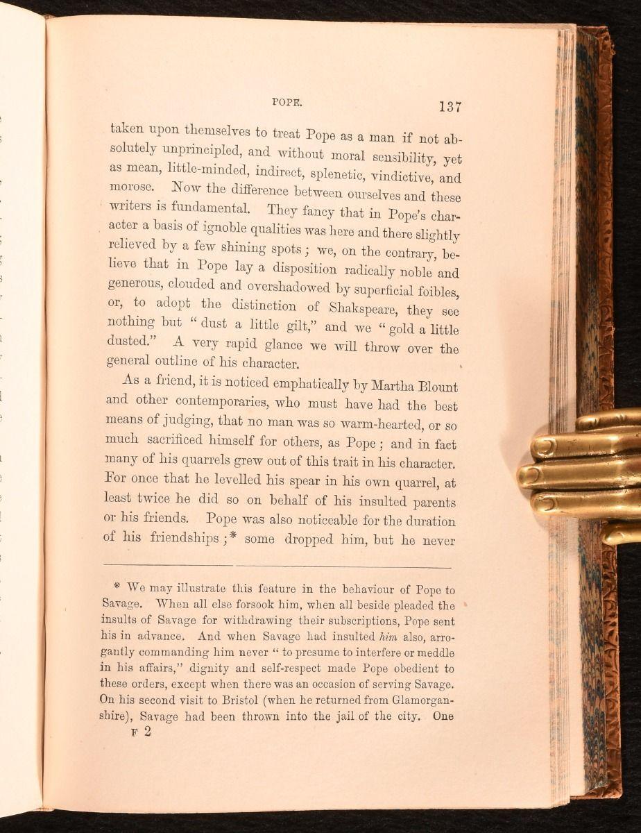 1853-1863 The Works of Thomas De Quincey en vente 1