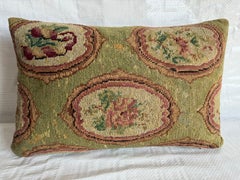 1853 English Needlework 12" x 18" Pillow