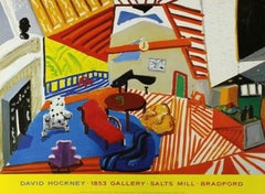 Galería 1853 - Cartel original «Montcalm Interior», de David Hockney